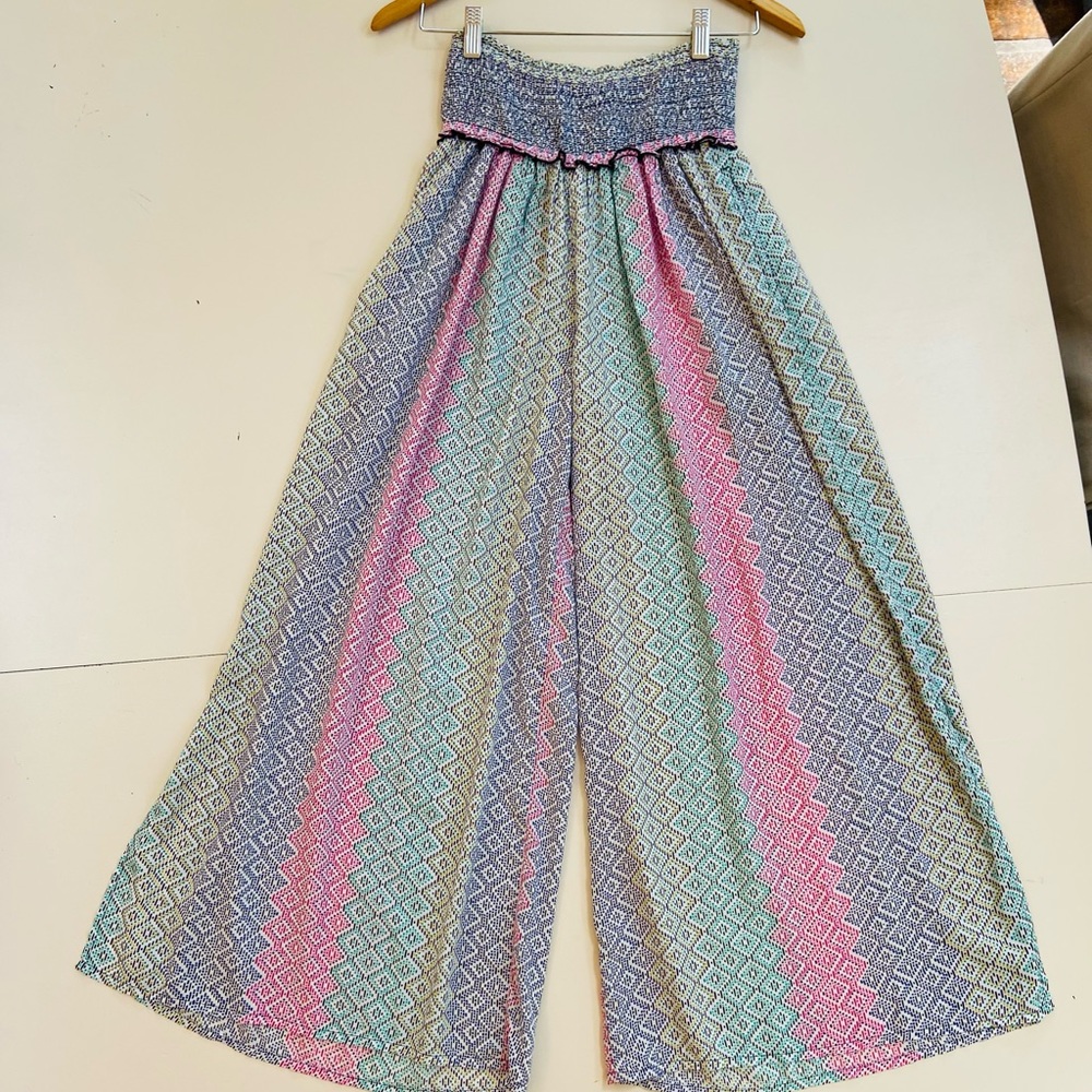 Anthropologie wide leg pant